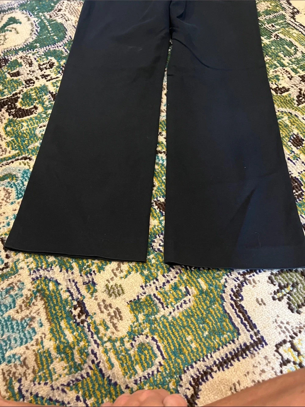 Banana Republic Black Wide-Leg Dress Pants - Picture 5 of 6